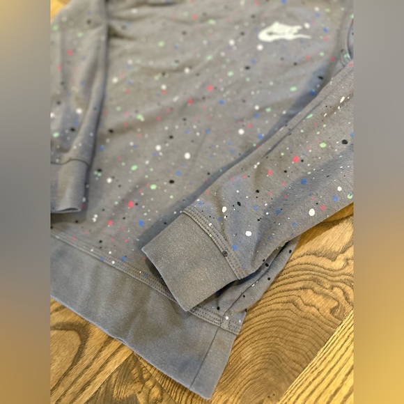 Nike paint spotted print sweatshirt - Picture 3 of 7